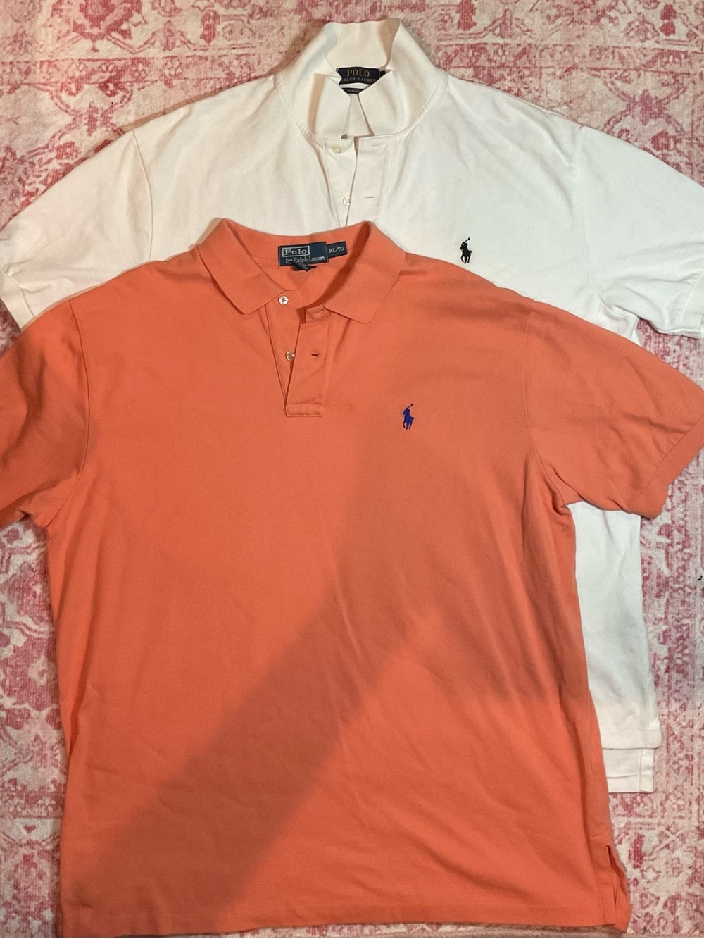 Polo by Ralph Lauren Men’s Orange Short-Sleeve Polo Shirt